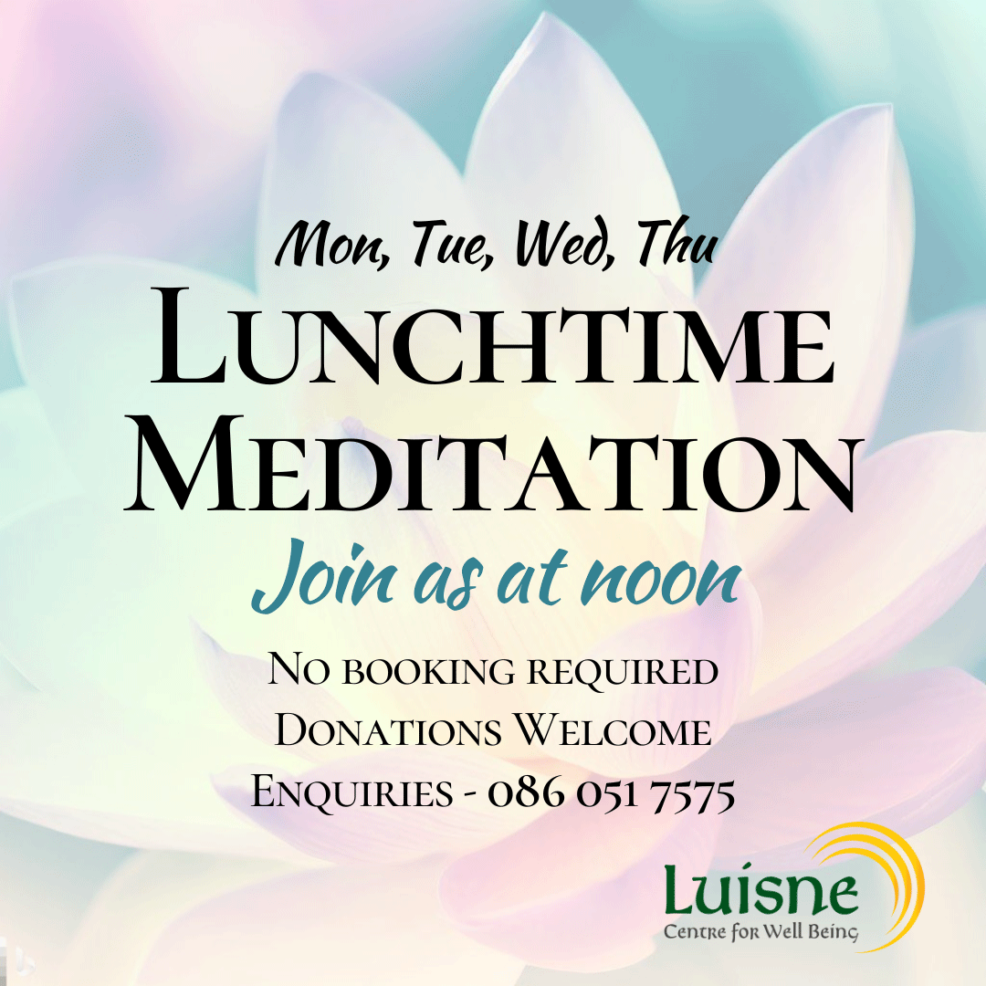 Poster for Lunchtime Meditation